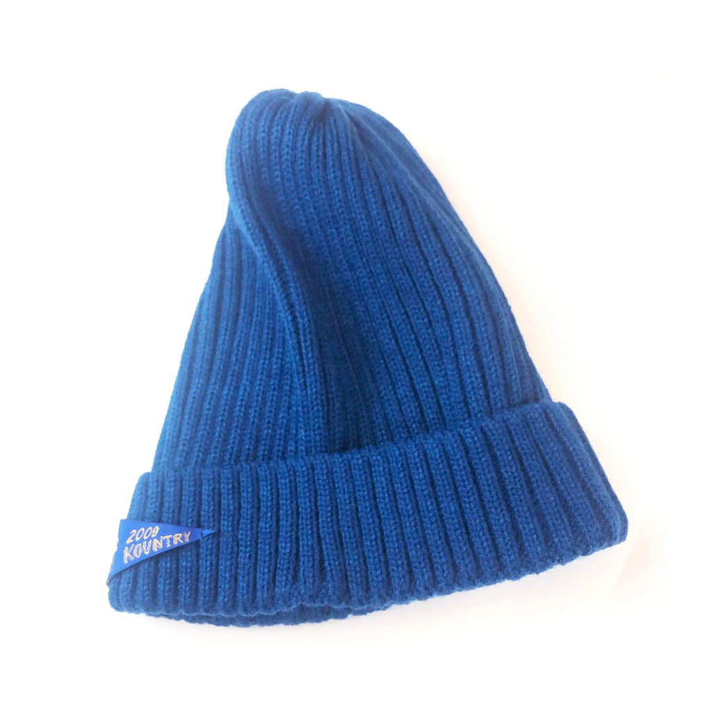 KAPITAL 21AW Hirata Kazuhiro Two Color Men's and Women's Japanese Wax Printing Triangle Flag Knitted Cold Hat