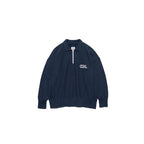 24SS Japanese Loose Half Zip Up Sweat Embroidered Pullover Hoodie for Men New Arrival