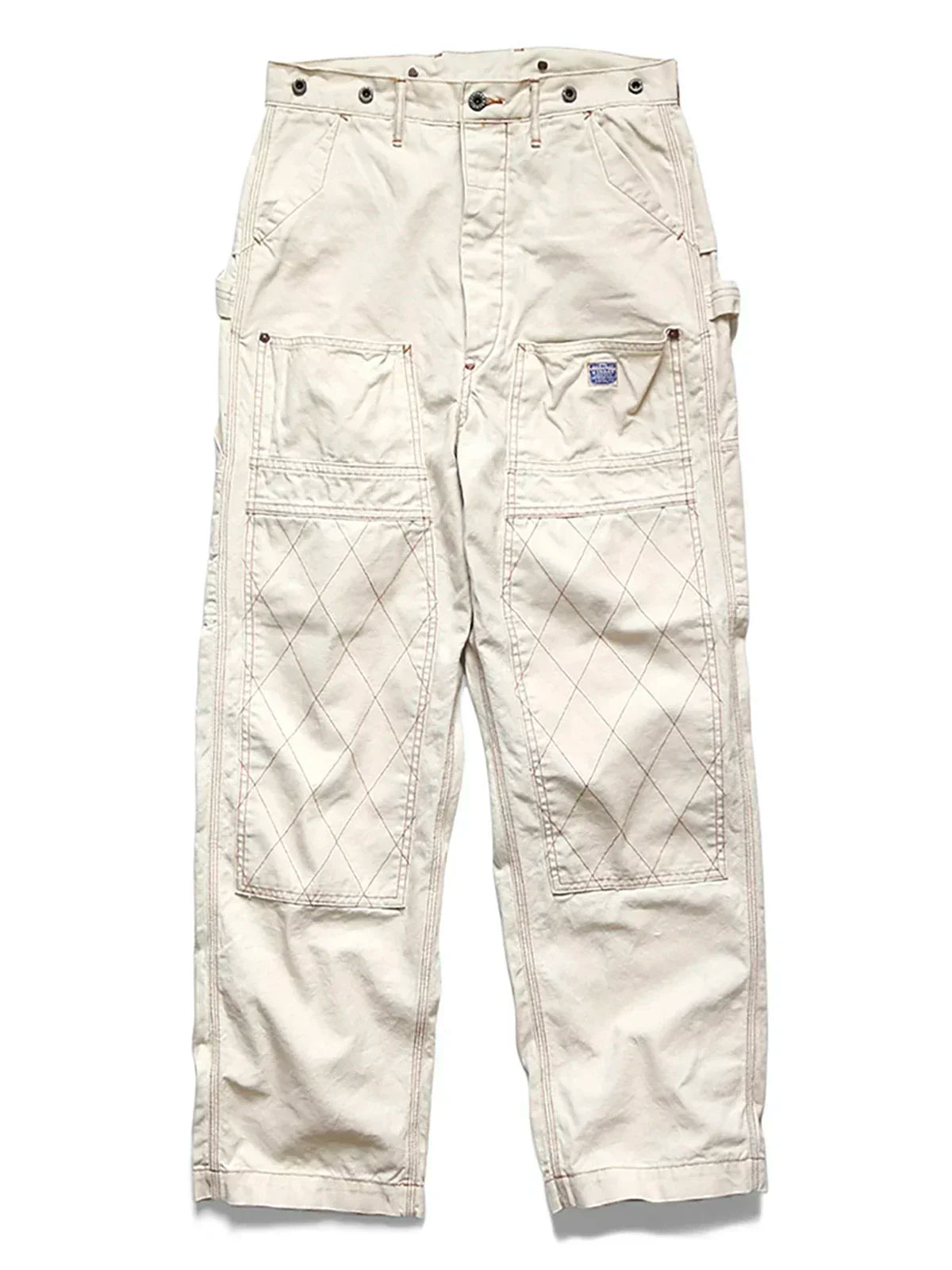 23SS KAPITAL Hirata and Hongri Casual Loose Fitting Trendy Dual Color Gold Thread Logging Denim Pants New Arrival