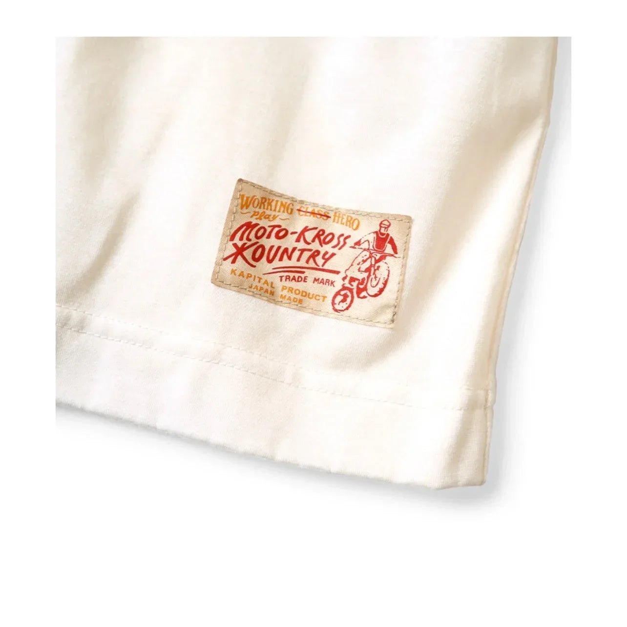 24SS KAPITAL Hirata and Hiroshi Japan Style Tops Casual Grid Digital Printed Short Sleeved T-shirt