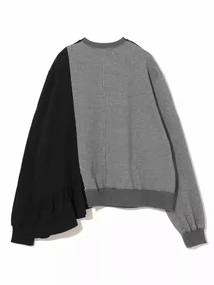 Undercover Autumn and Winter Pure Cotton Sloping Sweatshirt Casual Loose Hot Selling Men  Pullover Top