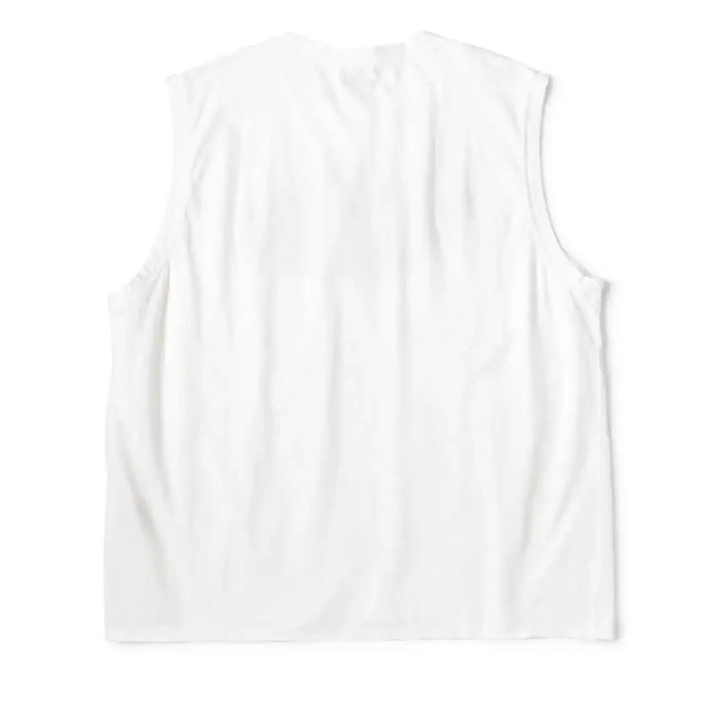 25SS KAPITAL Hirata and Hongri Style Tank Tops Casual Fun Printed Cotton Loose Round Neck Sleeveless Vest T-shirt