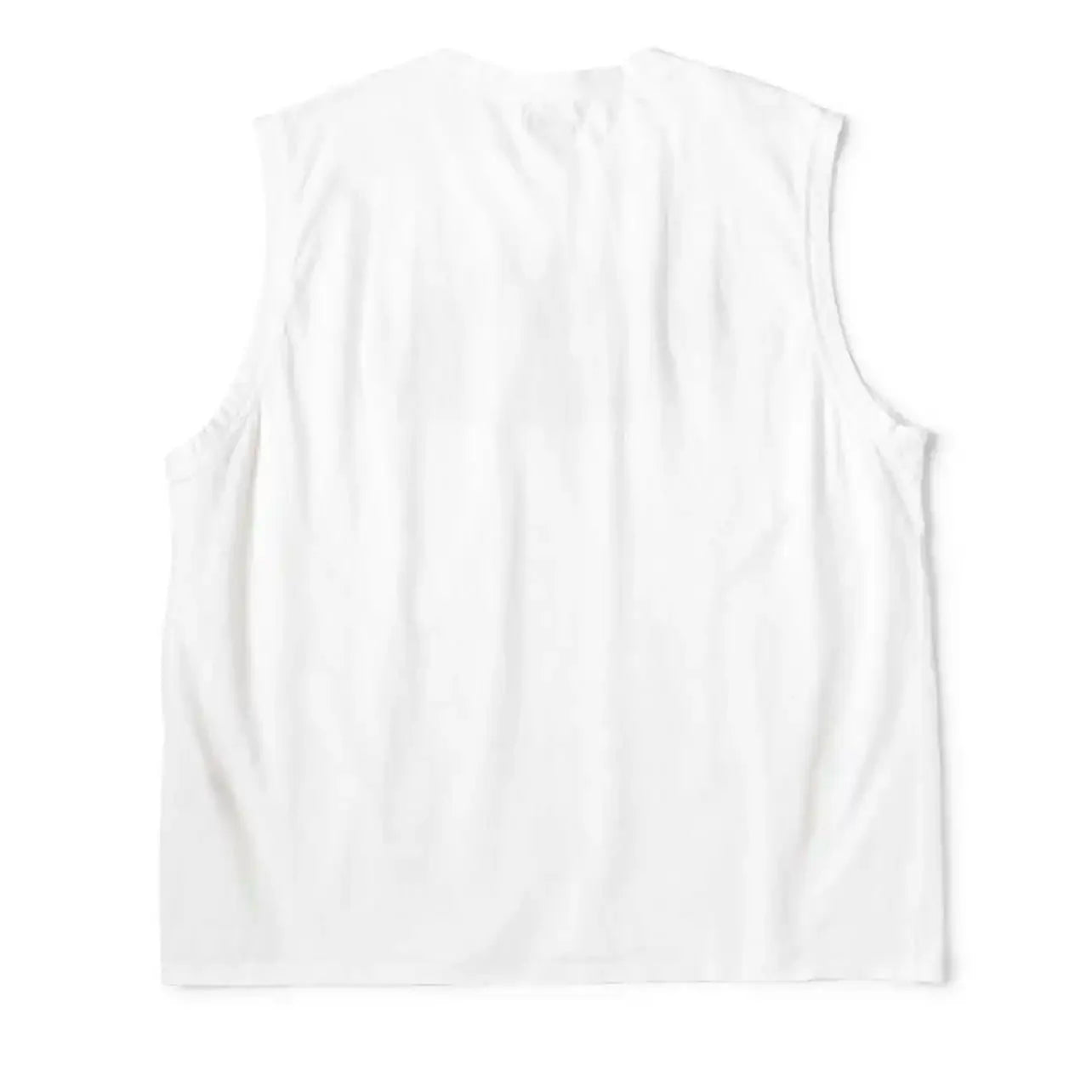 25SS KAPITAL Hirata and Hongri Style Tank Tops Casual Fun Printed Cotton Loose Round Neck Sleeveless Vest T-shirt