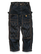 23SS KAPITAL Hirata and Hongri Casual Loose Fitting Trendy Dual Color Gold Thread Logging Denim Pants New Arrival