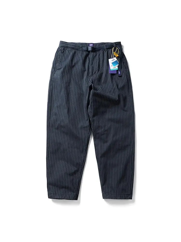 Japanese Trend Cityboy Jeans Retro Washed Workwear Pants Men's Loose Slightly Tapered Pants