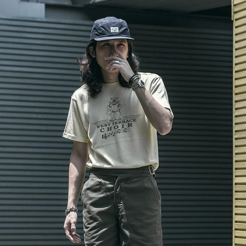 Summer New Product Street Trend Flat Felt Hat Casual Baseball Cap for Men