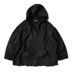 21AW KAPITAL Hirata Hiroshi Warm Plush Cotton Cut Hooded Pullover Long Sleeved Sweatshirts Japan Style for Men and Women Hoodies