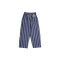 KAPITAL Hirata and Hongri Retro Washed Men's Women's Spring Autumn Striped Loose Casual Wide Leg Pants