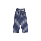 KAPITAL Hirata and Hongri Retro Washed Men's Women's Spring Autumn Striped Loose Casual Wide Leg Pants
