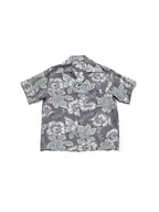 KAPITAL Hirata Kazuhiro Unisex Japanese Retro Casual Loose Letter Flower Print Short-Sleeve Shirt for Men and Women