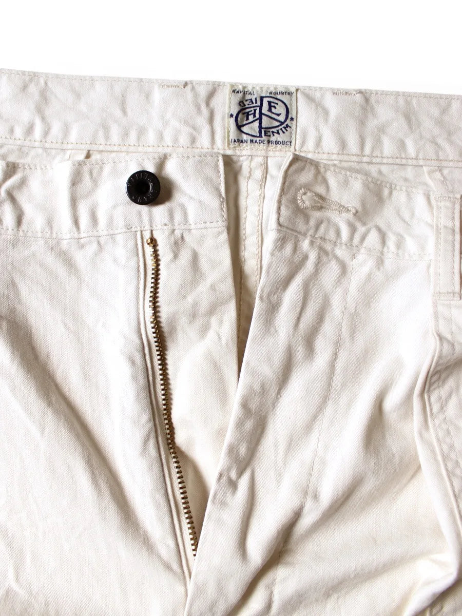 Japanese Style Hot Selling Kapital Washed Spliced Printed Patch Casual Pants for Men and Women