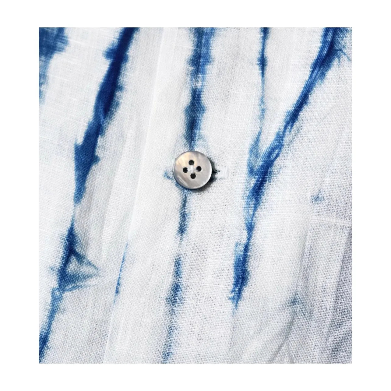 25AW KAPITAL Hirata and Hongri Casual Cotton Linen Tie Dye Pleated Loose Collared Long Sleeved Shirt for Men New Arrival