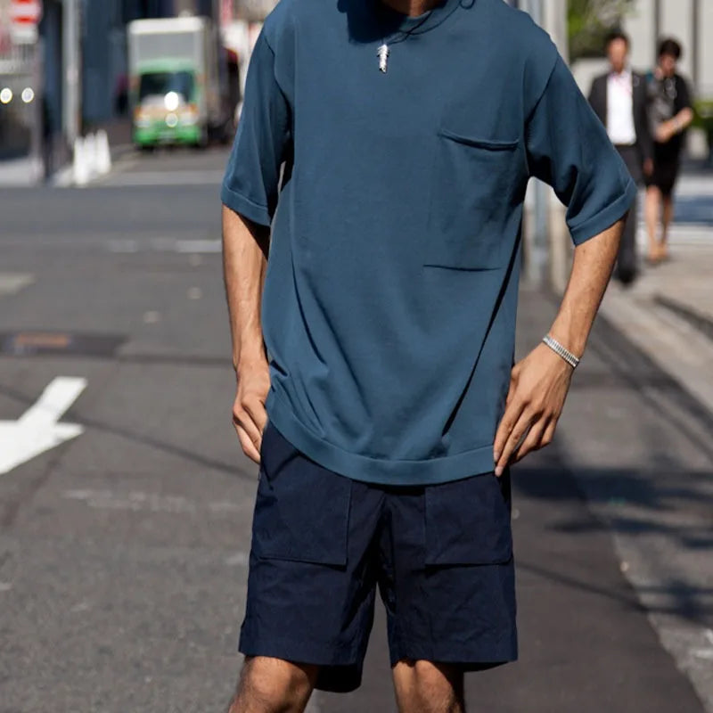 COMFY Waterproof Large Pocket Functional Casual Shorts Loose 24SSCMF Popular Five Quarter Pants Men Trend