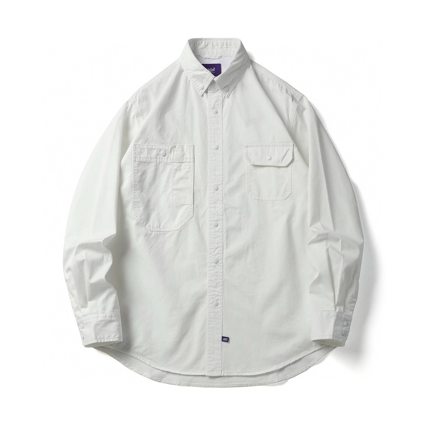 25SS Japanese Classic Pure Cotton Washed Multi Pocket Workwear Long Sleeved Men's Cityboy Loose Shirt