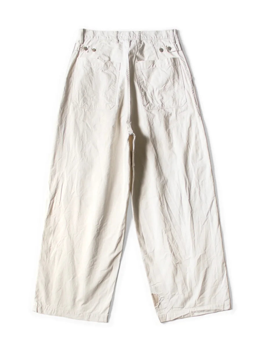 Japanese Style Hot Selling Kapital Washed Spliced Printed Patch Casual Pants for Men and Women