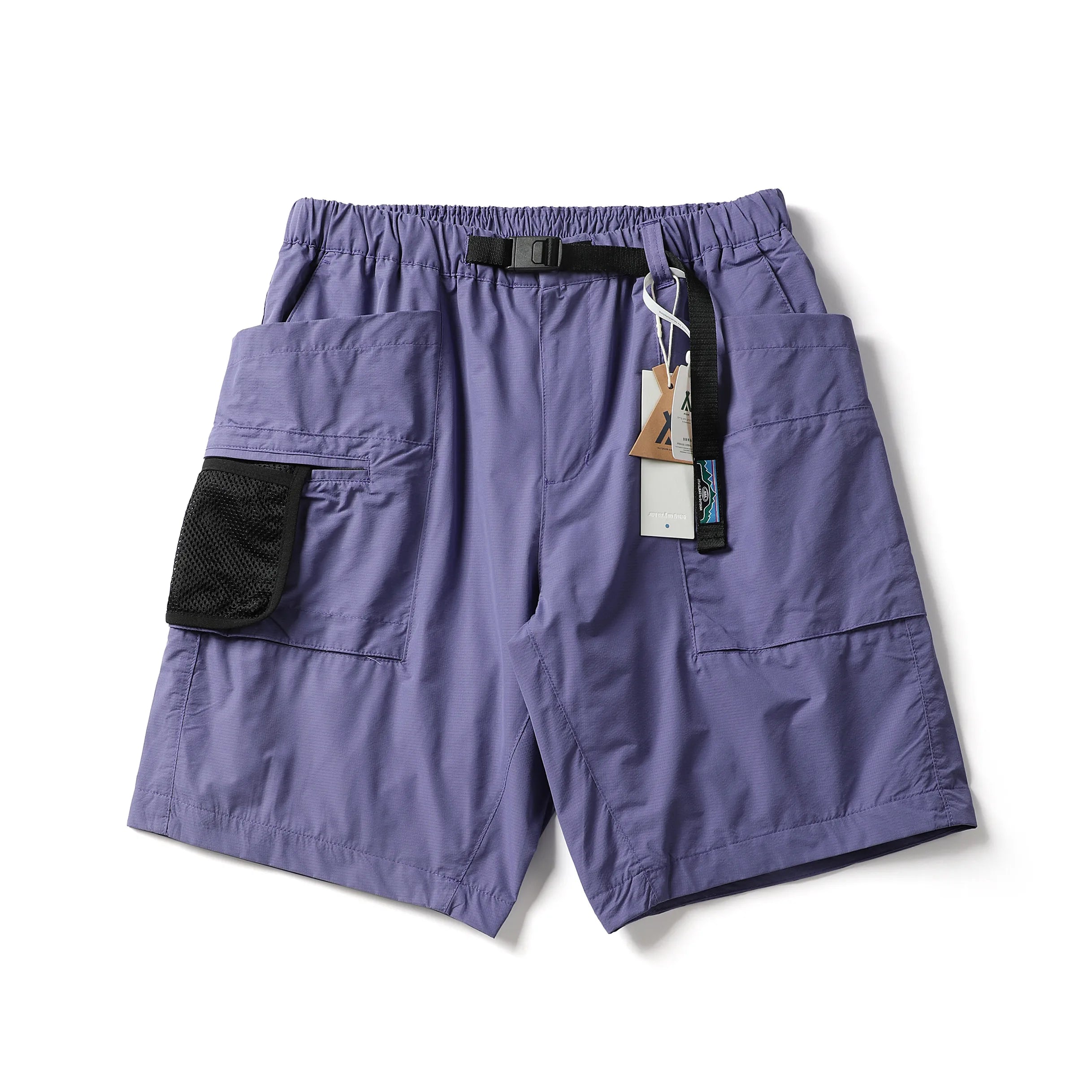 KAPITAL VINTAGE Japanese Retro Large Pocket Bag Short Multi Pocket Men's and Women's Loose Straight Tube Shorts