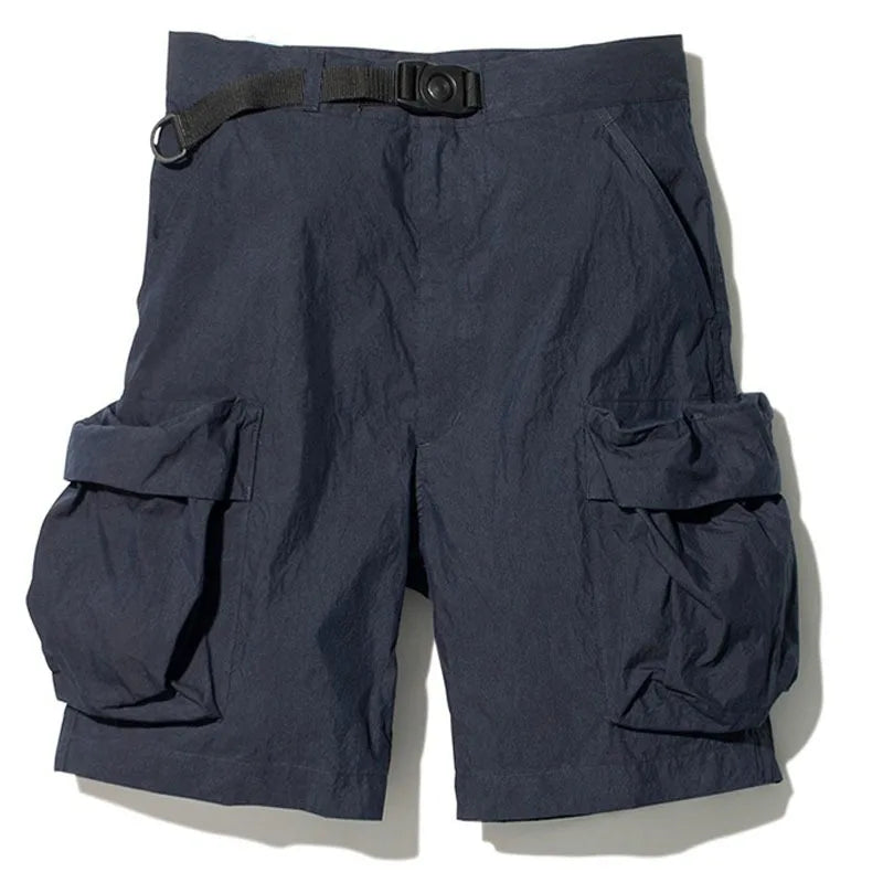 COMFY Waterproof Large Pocket Functional Casual Shorts Loose 24SSCMF Popular Five Quarter Pants Men Trend