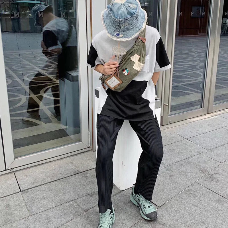 New Arrival Kapital Retro Japanese Trendy Casual Vintage Mickey Canvas Shoulder Small Stray Bag Ins