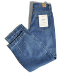 American Retro Amikaji Loose Straight Leg Japanese Double Pleated Tapered Wide Leg Jeans Casual Pants