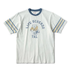 25SS KAPITAL Hirata and Hongri Tees Casual Cotton Tiger Fun Print Loose Round Neck Short Sleeved T-shirt