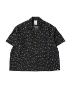 23ss Japanese Men and Women Casual Hawaiian Leopard Print Short Sleeved Cardigan Shirt