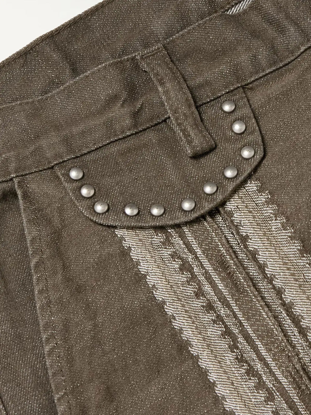 Kapital Hirata Kazuhiro Japan Style 25ss Vertical Stripe Patchwork Retro Casual Loose Pants for Men