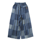 25AW KAPITAL Hirata and Hongri Retro Loose Fitting Polyester Patchwork Printed Elastic Casual Pants for Men New