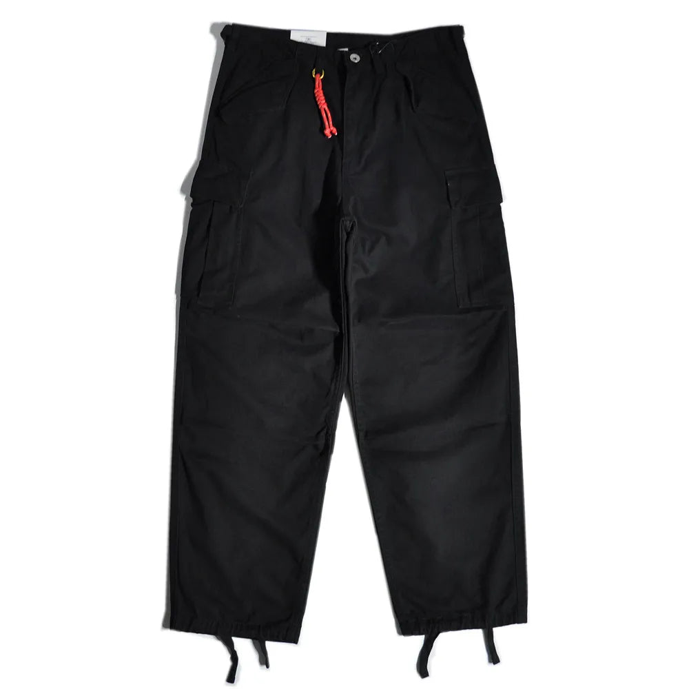 American Retro Outdoor Work Pants Loose Straight Wide Leg Casual  Multiple Pockets and Ankle Binding Pants