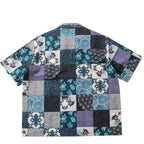 Summer Style New Chinese Retro Pattern Loose Silhouette Casual Cuban Collar Men's and Women's Shirt Trend