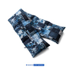 Japanese Kapital Style Retro Plant Pattern Cotton Winter Warm Scarf for Men and Women