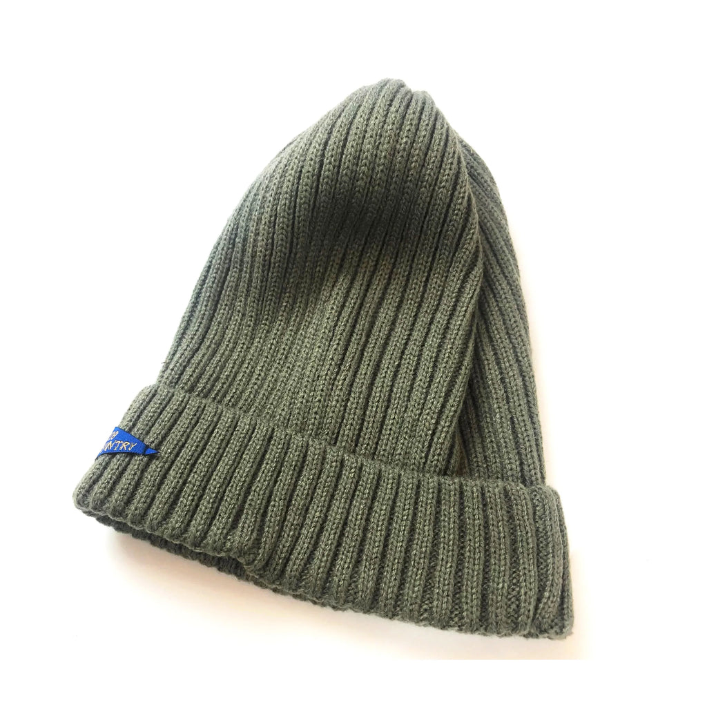 KAPITAL 21AW Hirata Kazuhiro Two Color Men's and Women's Japanese Wax Printing Triangle Flag Knitted Cold Hat