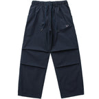 Simple Casual Style Work Pants for Men Loose Straight Leg Wide Leg Elastic Waistband Drawstring Quick Drying Sports Pants