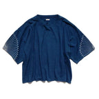 20SS KAPITAL Hirata Hiroshi Cotton Tops Embroidery Pattern Men's and Women's Same Style T-shirt Short Sleeve