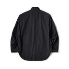 25AW KAPITAL Hirata Kazuhiro Casual Cotton Linen Double Bag Irregular Breasted Loose Long Sleeved Shirt for Men