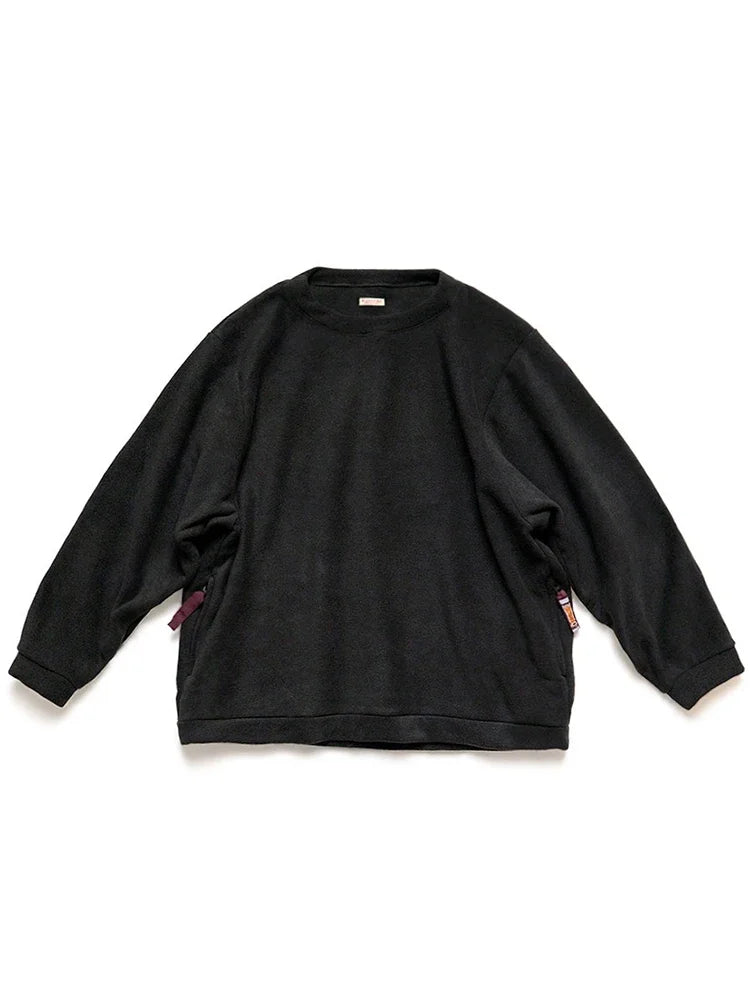 New Arrival Kapital Hirata Hiroshi High Quality Fleece Loose Round Neck Pullover for Men Sweatshirts