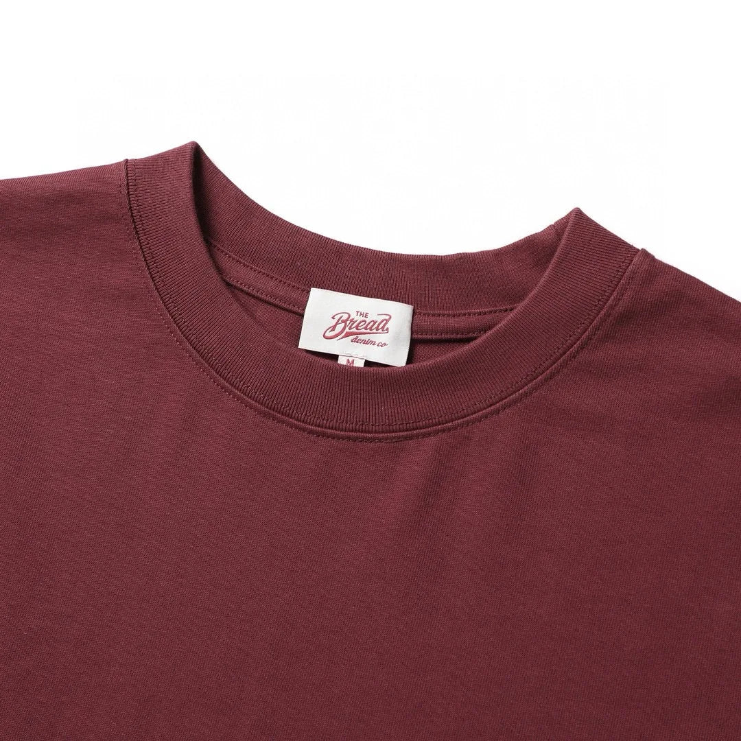 Vintage Long Sleeved T-shirt Men's and Women's Round Neck Base Shirt Autumn Loose Casual Retro Shoulder Down