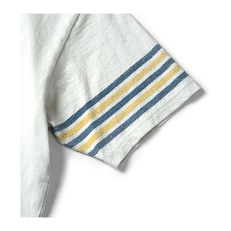 25SS KAPITAL Hirata and Hongri Tees Casual Cotton Tiger Fun Print Loose Round Neck Short Sleeved T-shirt