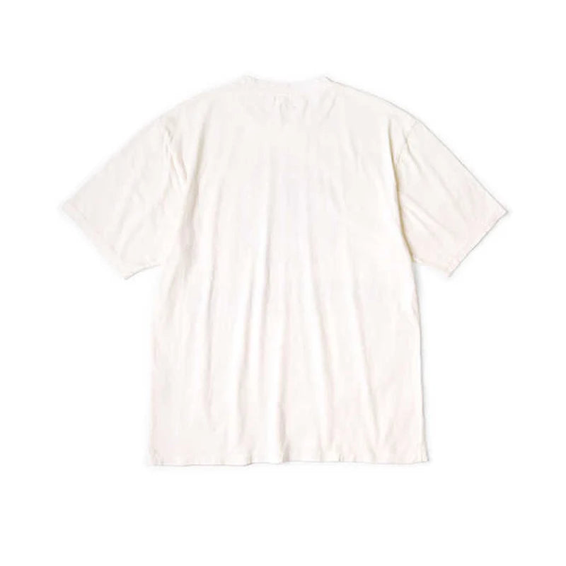 25SS Hirata KAPITAL Japanese Casual Tianzhu Cotton Tops Printed Piano Key Round Neck Short Sleeved T-shirt