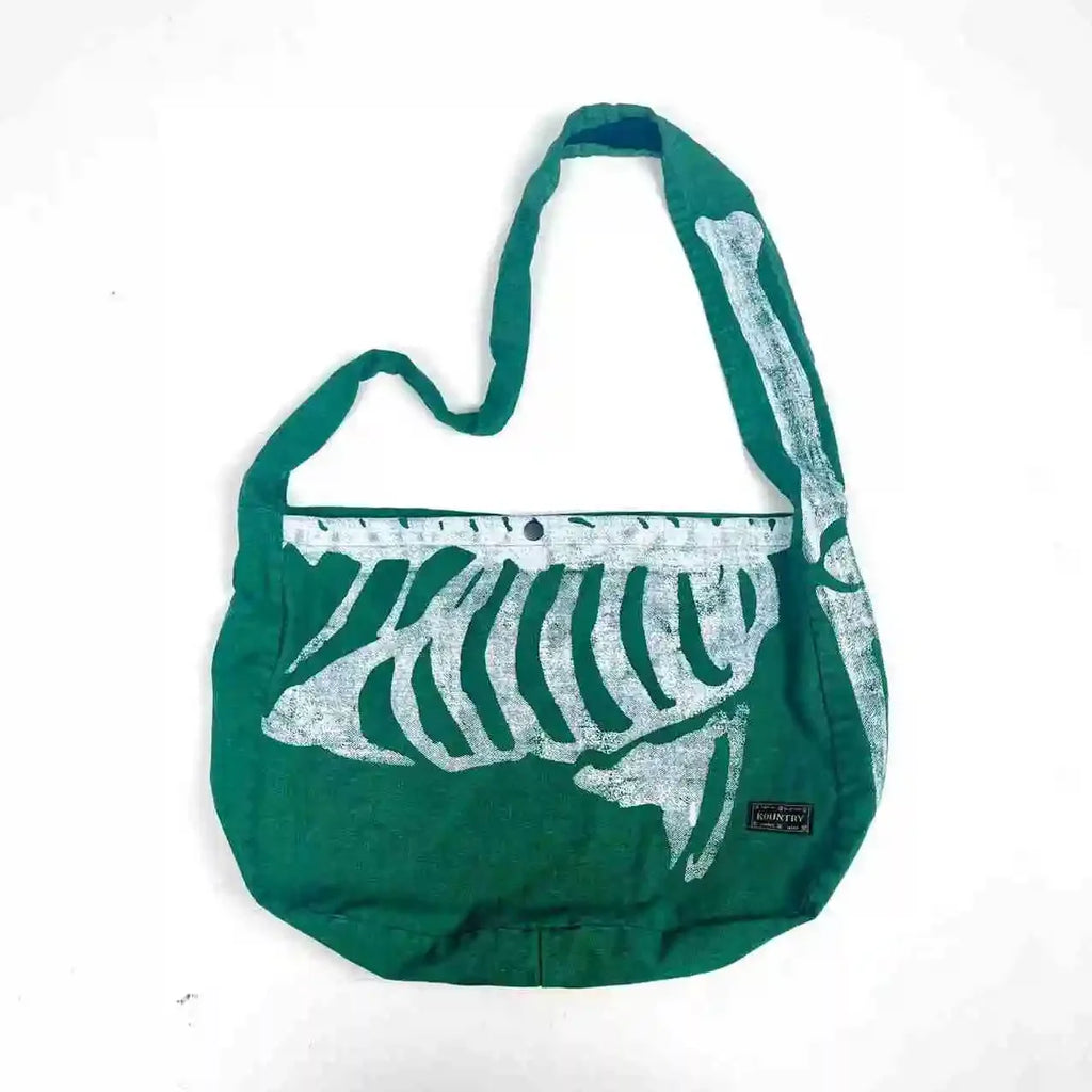 KAPITAL Hirata Hohiro New Japanese Bone Retro Cowboy Versatile Men and Women Lovers Tide Messenger Single Shoulder Bag