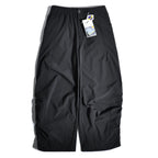 Japanese Outdoor Quick Drying Wide Leg Pants with Loose Straight Leg and Hanging Silhouette Leg Binding Pants