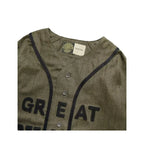 23SS KAPITAL Hirata Hiroshi Japanese Wool Blend Custom Woven Striped Letter Shirt Jacket Men New