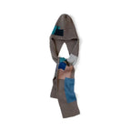 24AW KAPITAL Hirata Japanese Casual Neckerchief Autumn and Winter Warm Two in One Patch Knitted Cold Hat Scarf