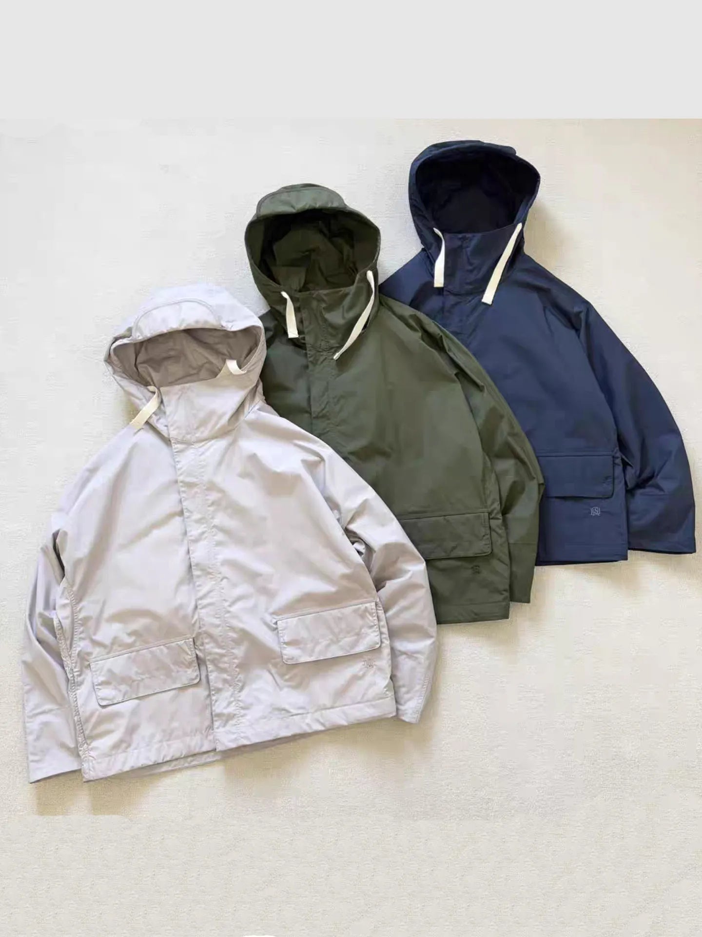 Nanamica Japanese Outdoor Windproof Waterproof Loose Casual Hooded Jacket Submachine Coat