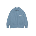 24SS Japanese Loose Half Zip Up Sweat Embroidered Pullover Hoodie for Men New Arrival