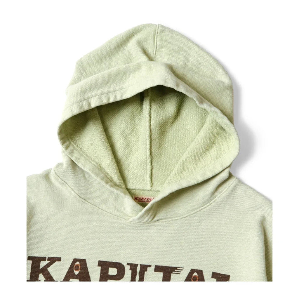 24AW KAPITAL Hirata Kazuhiro Casual Cotton Hoodies Warm Letter Printed Distress Hooded Men Sweatshirt