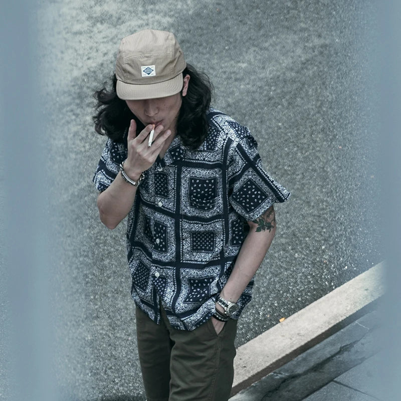 Summer New Product Street Trend Flat Felt Hat Casual Baseball Cap for Men