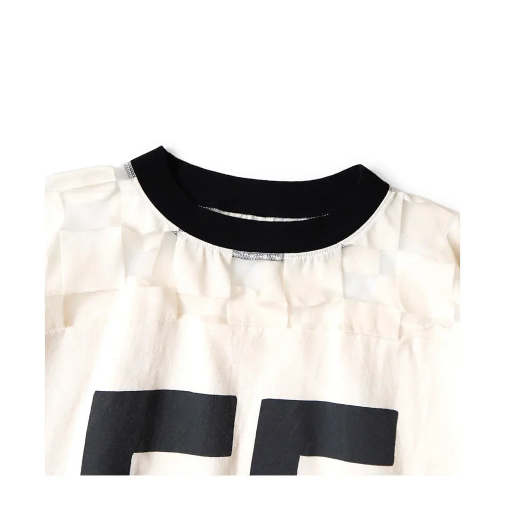 24SS KAPITAL Hirata and Hiroshi Japan Style Tops Casual Grid Digital Printed Short Sleeved T-shirt