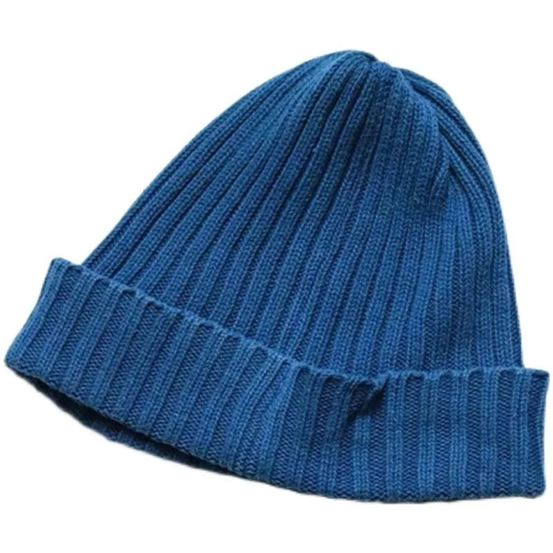 KAPITAL 21AW Hirata Kazuhiro Two Color Men's and Women's Japanese Wax Printing Triangle Flag Knitted Cold Hat