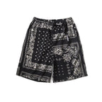 25SS KAPITAL Hirata and Hongri Casual Cashew Flower Print Adjustable Elastic Loose Shorts for Men