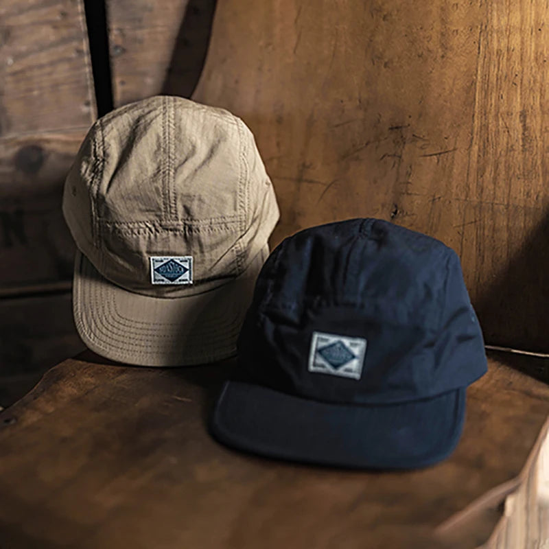 Summer New Product Street Trend Flat Felt Hat Casual Baseball Cap for Men